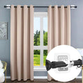 A Set of 8PCS Transparent Drapery Hooks,Curtain Rod Brackets with Clips,Rod Hanging,Adjustable Rods Holder,Multipurposefor Curtain Rod Hooks for Livingroom Bathroom Kitchen Bedroom Toilet Apartment.
