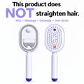 【Not Straightened】Electric Spray Air Cushion Massage Comb, Self-Cleaning Anti-Tangle Hair Brush, Anti-Static Volumizing Scalp Massage Brush for Dry Frizzy Hair Care, No Essential Oil Included