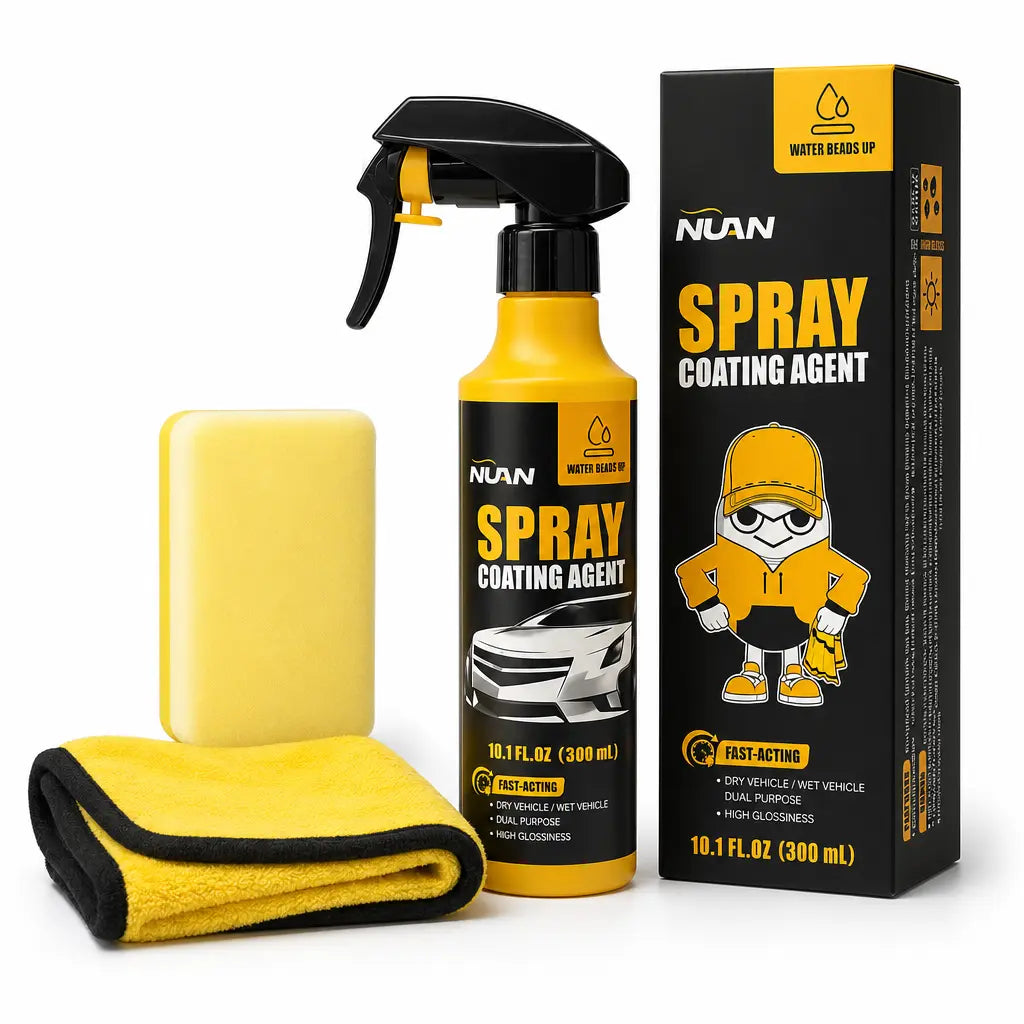 NUAN Nano Car Coating Spray-Revolutionary Spray Coating, Extreme Protection & Dazzling Shine! LP518