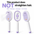 【Not Straightened】Electric Spray Air Cushion Massage Comb, Self-Cleaning Anti-Tangle Hair Brush, Anti-Static Volumizing Scalp Massage Brush for Dry Frizzy Hair Care, No Essential Oil Included