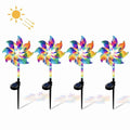 Waterproof LED Solar Wind Spinner - Light up Your Garden with Every Breeze Decor Yard