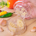 Manual Garlic Twister & Masher, Multi-Functional Mincer & Grinder for Garlic, Onion, Ginger, Herbs, Nuts, Impact Resistant Kitchen Gadget & Home Accessory