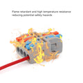 10/30/50 PCS Mini Fast Wiring Cable Connectors Universal Compact Splitter Electrical Conductors Push-In Home Terminal Block