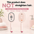 Electric Spray Air Cushion Massage Comb with Self-Cleaning, Anti-Tangle, Anti-Static, Volumizing Functions and Essential Oil Mist Aromatherapy Hair Care