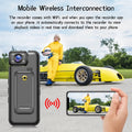 4K Wifi Mini Camera Ultra HD Portable Digital Video Recorder with Infrared Night Vision for Police Bodycam Sports DV and Riding