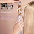 Hair Dryer 5-In-1 Brush with Hot Air Curling & Negative Ion Technology - Versatile Styler for Drying, Curling, Straightening