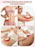 Handheld Full Body Massager with 35-Speed 4-In-1 Soothingpulse Technology, Vibration, Heat, and Light for Full Body Care on Neck,Back,Arms,Waist,Belly&Belly& Legs, Gift for Parents,Girlfriend