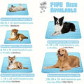 2026 New Cooling Dog Bed, Ice Silk Cooling Mat for Dogs with Ice Silk Fabric, Non-Slip & Machine Washable Design, Summer Comfort Mat for Small to Large Pets, Universal Fit