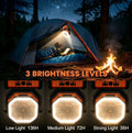 20,000 Mah Rechargeable Camping Fan with Light, Dual Motors, 4 Speeds, Hook, Remote Control, LED Light, and Power Bank—Portable, Ideal for Emergencies and Essential for Outdoor Camping