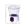 CONLILAI KLL-9A Wireless Fruit & Vegetable Cleaner Usb-Powered IPX7 Waterproof Detergent-Free Physical Cleaning Device for Home Use with 4400Mah Battery and Multi-Scenario Adaptation Summervibes