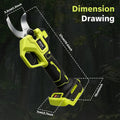 SEESE Electric Pruning Shears for Gardening: 1.25