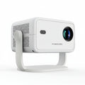 Native 1080P 650ANSI 8K Android14 L018 Projector with Auto Keystone Correction Focus Wifi6 BT5.4 Portable Movie Outdoor